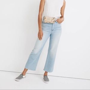 Madewell Slim Wide-Leg Jeans in Eastwick Wash Size 25